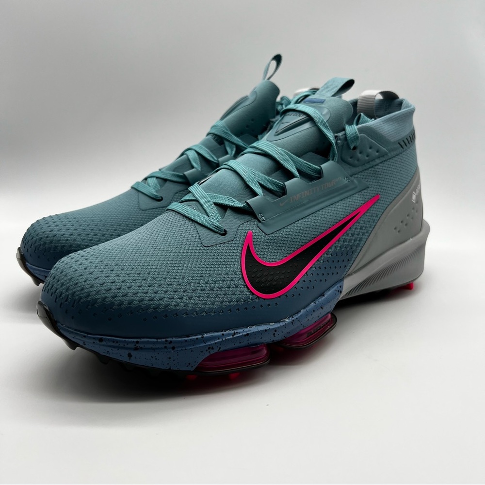 Nike Infinity Tour Next% 2 GTX Gore-Tex Golf Shoes FV4897-400 - Picture 2 of 9